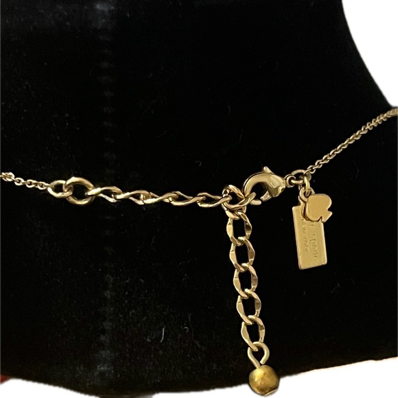 Kate Spade New York Gold and Black Pendant Necklace - Picture 4 of 9